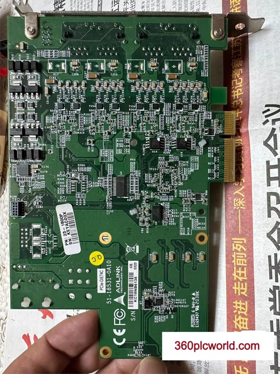 1 件适用于 ADLINK PCIe-GIE74C 二手 PCIeGIE74C 