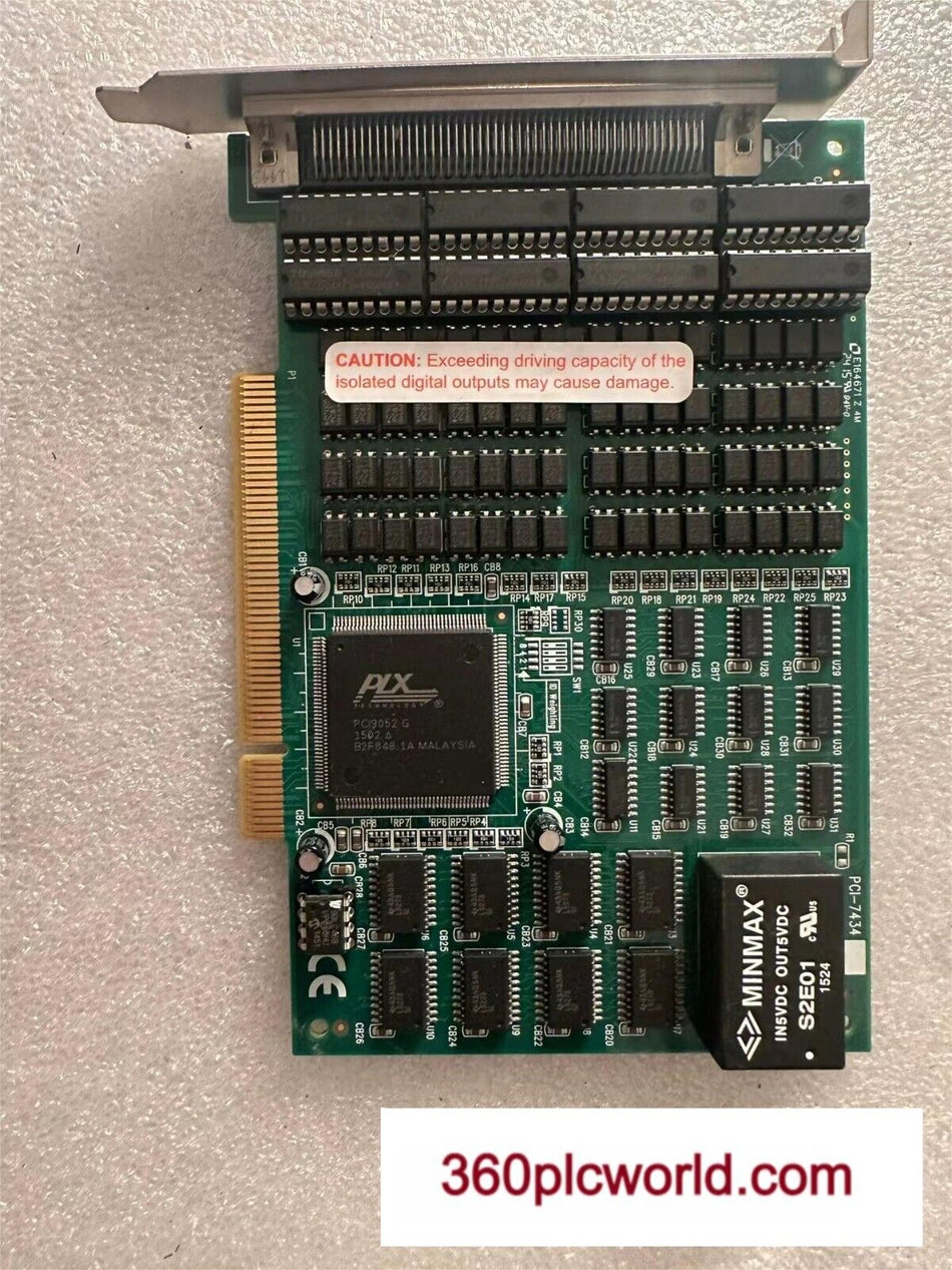1 PC PARA ADLINK PCI-7434 REV.B1 USADO PCI7434 REV.B1
