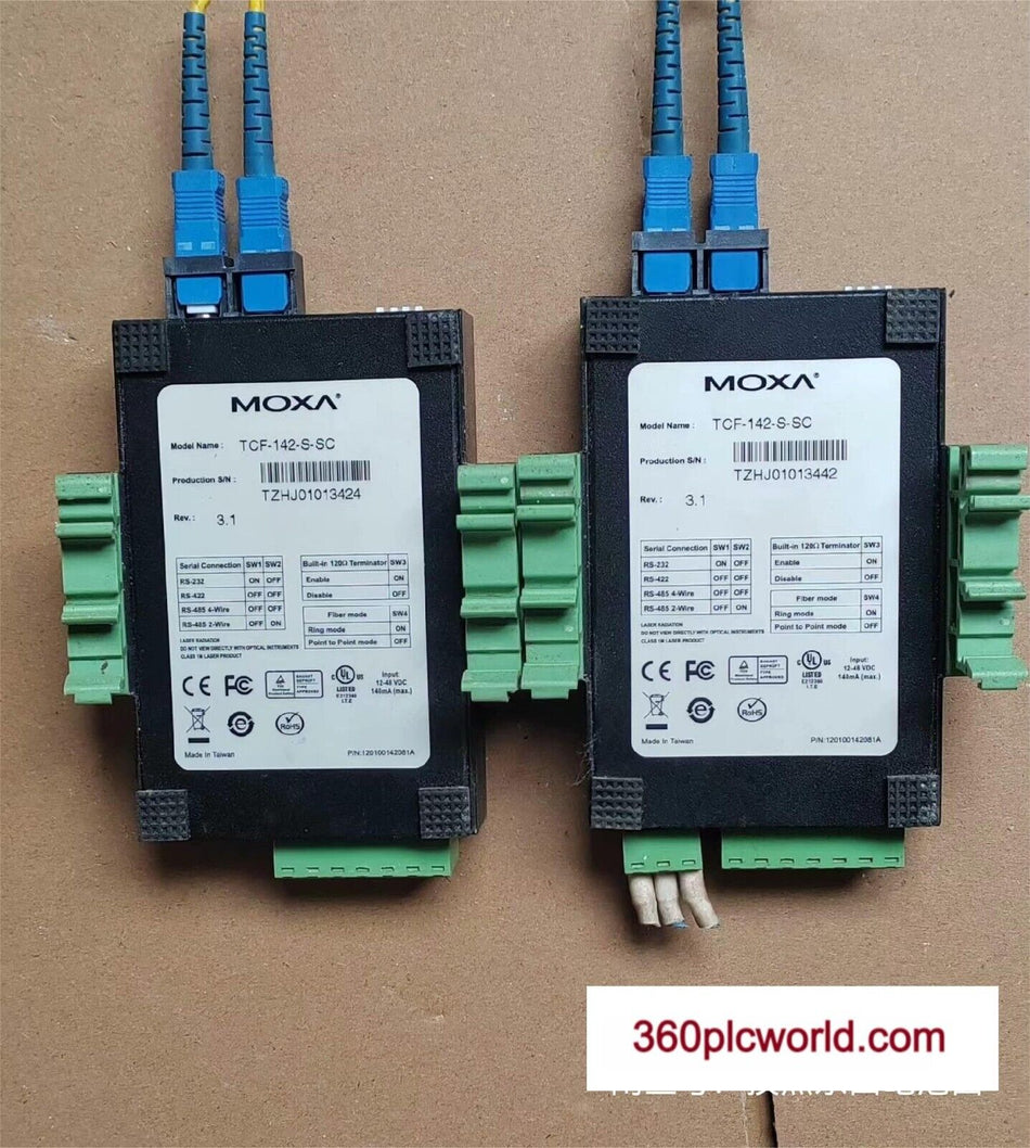 1 件适用于 MOXA TCF-142-S-SC 二手 TCF142SSC 