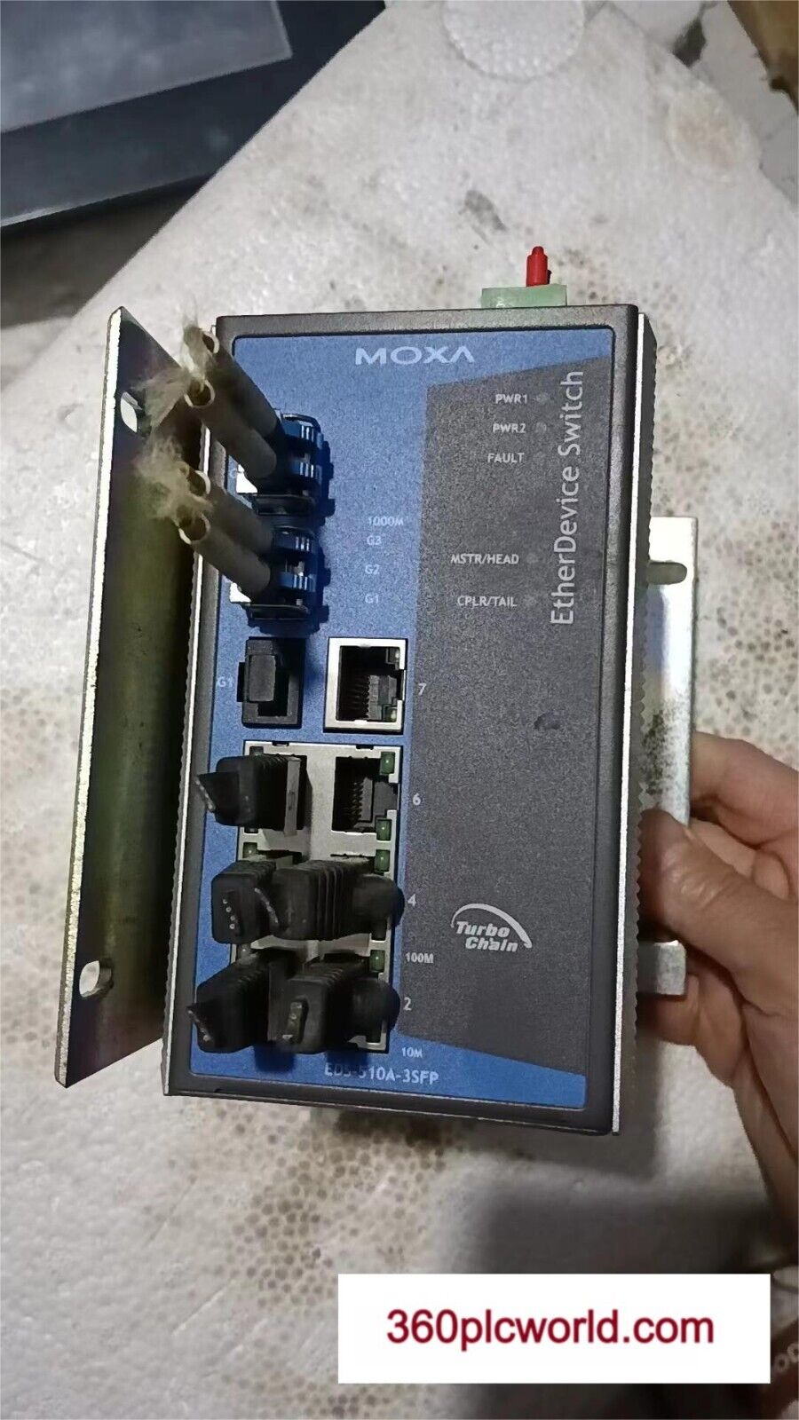 1 件适用于 MOXA EDS-510A-3SFP 二手 EDS510A3SFP 