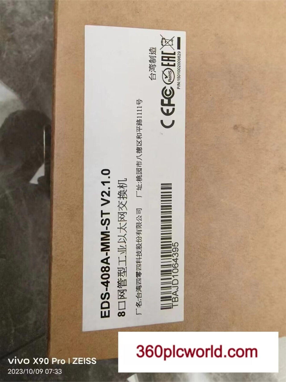 1 PC PARA MOXA EDS-408A-MM-ST NOVO EDS408AMMST 