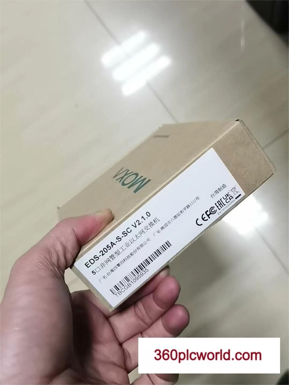 1 PC PARA MOXA EDS-205A-S-SC NOVO EDS205ASSC