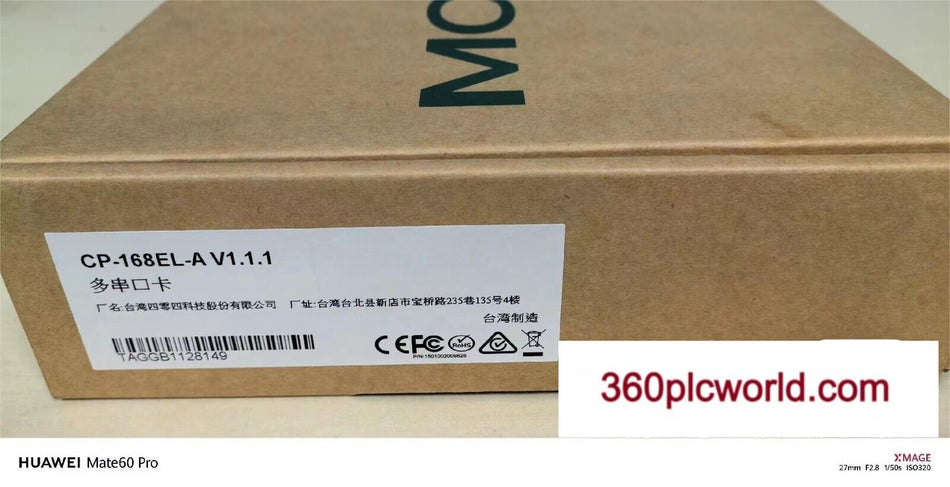1 PC PARA MOXA CP-168EL-A NOVO CP168ELA 