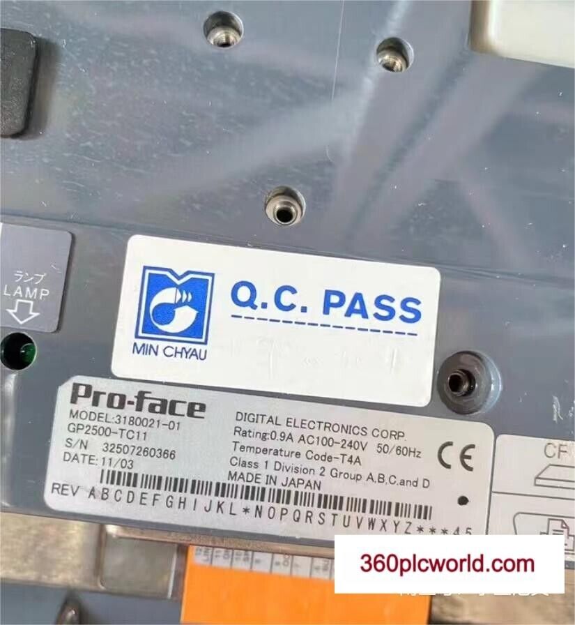1 PC PARA Proface GP2500-TC11 3180021-01 USADO GP2500TC11 318002101