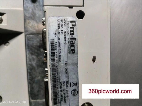 1PC FOR Proface FP3600-T11 USED FP3600T11