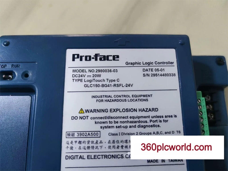 1PC FOR Proface GLC150-BG41-RSFL-24V USED GLC150BG41RSFL24V