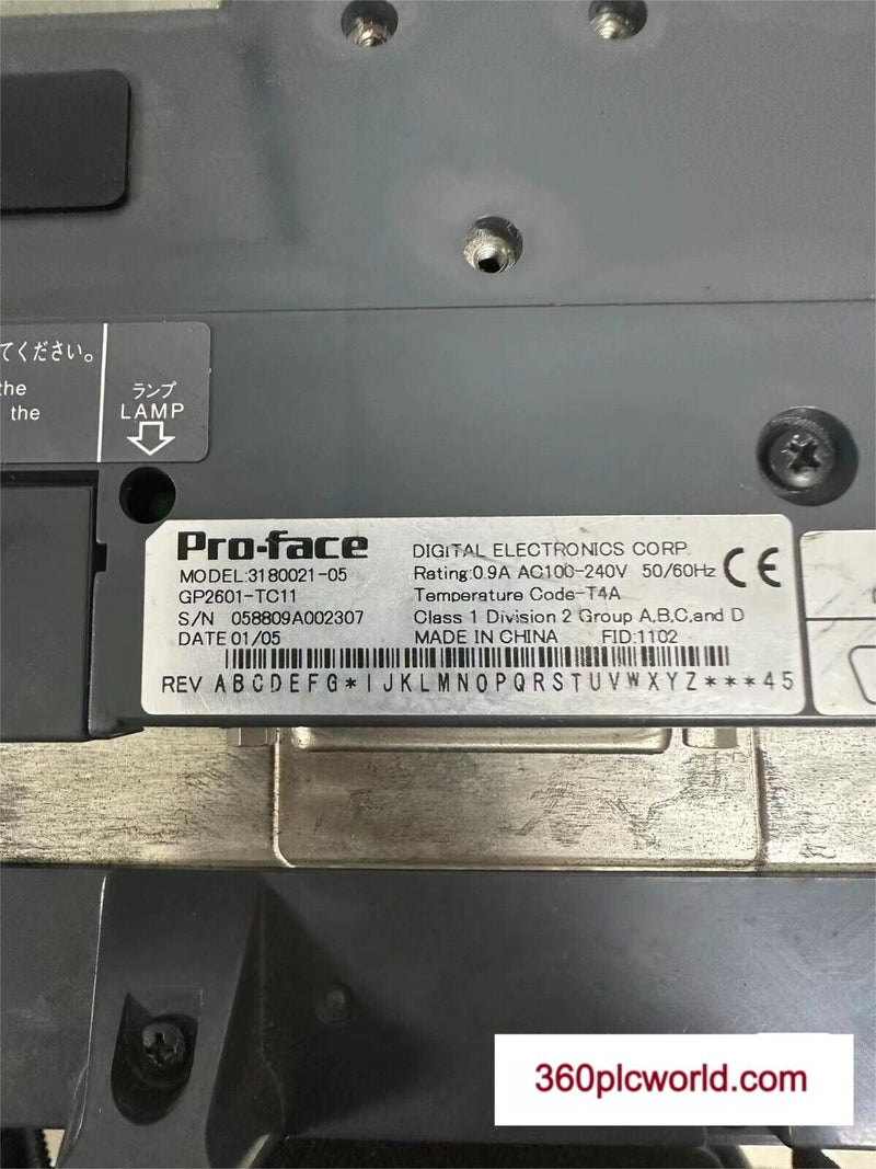 1PC FOR Proface GP2601-TC11 USED GP2601TC11