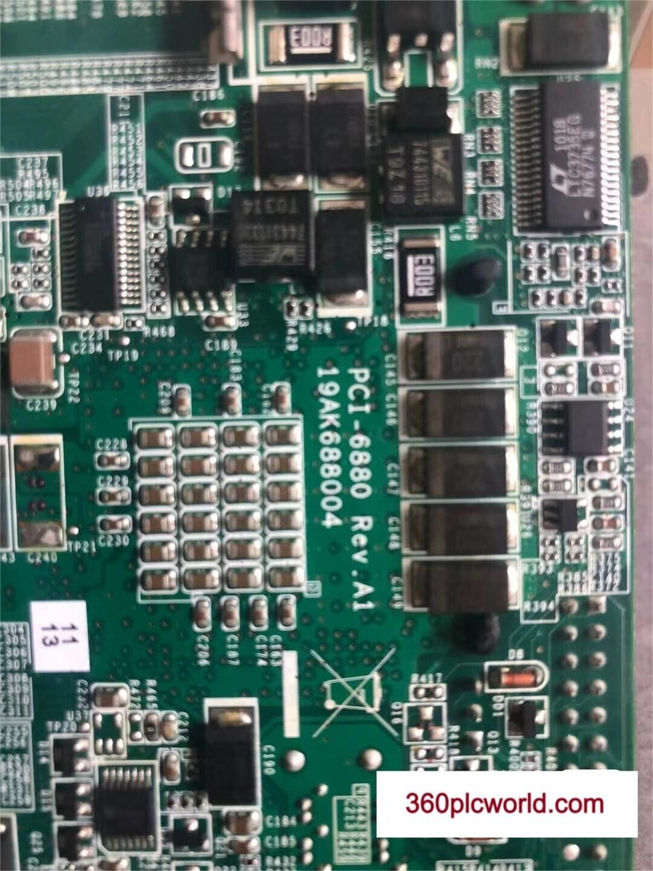 1 件适用于研华 PCI-6880 Rev.A1 二手 PCI6880 Rev.A1 