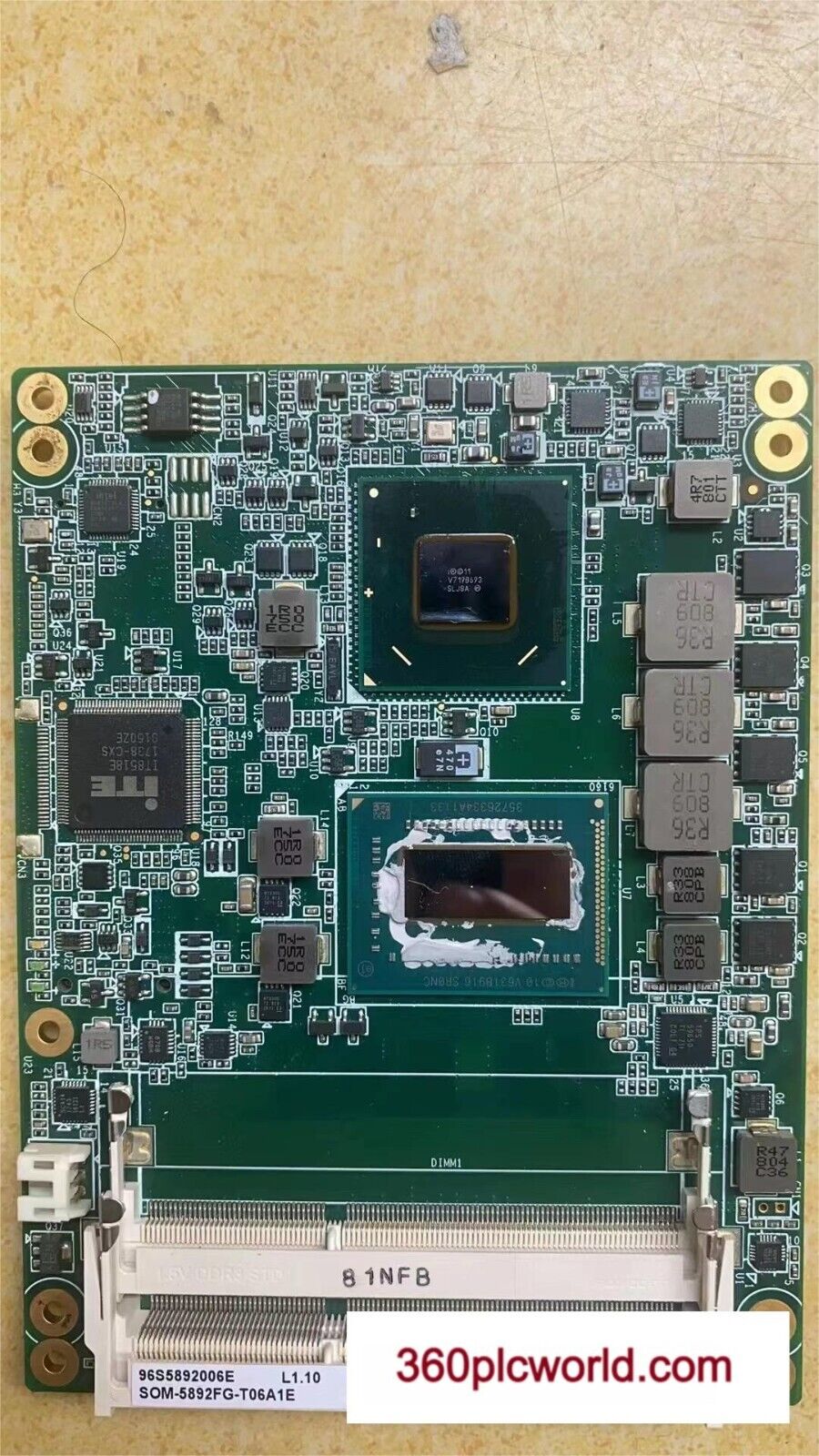 1 PC PARA Advantech SOM-5892FG-T06A1E USADO SOM5892FGT06A1E 