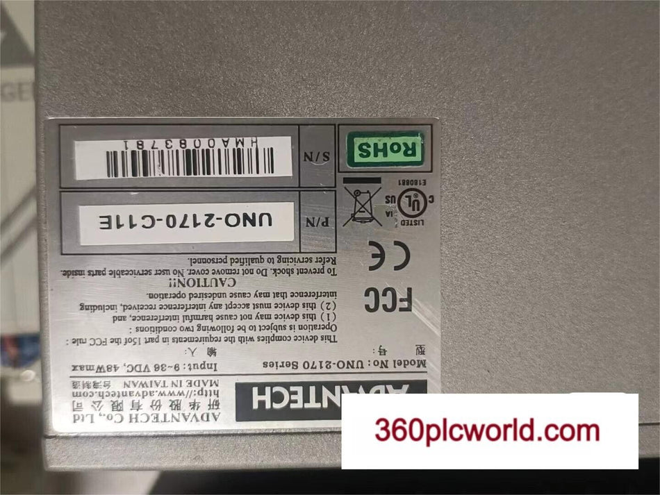 1 PC PARA Advantech UNO-2170-C11E USADO UNO2170C11E