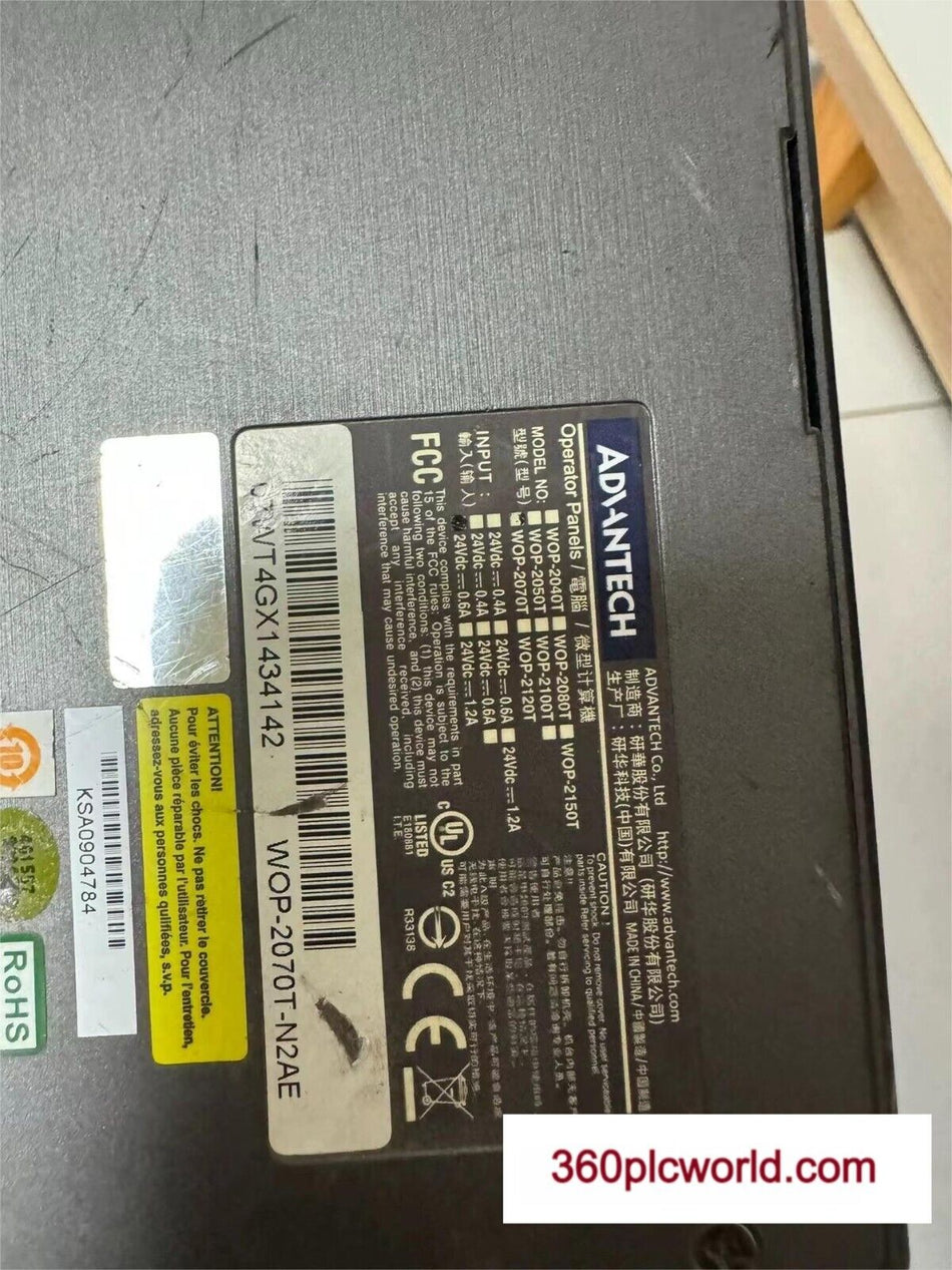 1 PC PARA Advantech WOP-2070T-N2AE NOVO WOP2070TN2AE