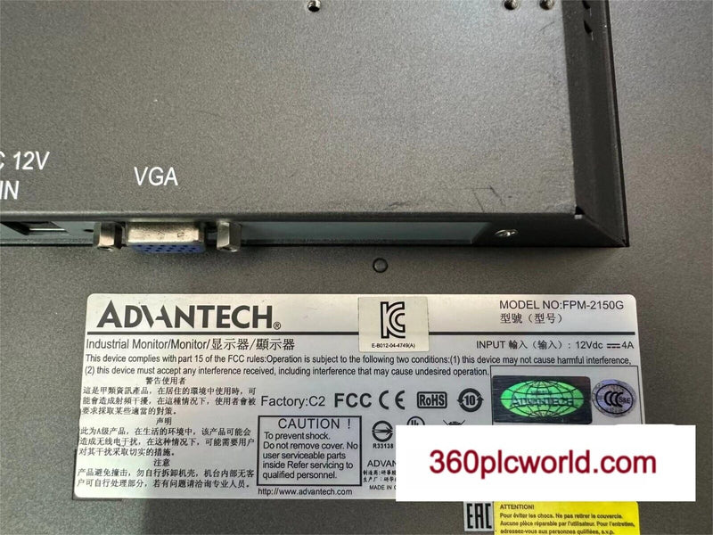 1PC FOR Advantech FPM-2150G-R3BE USED FPM2150GR3BE