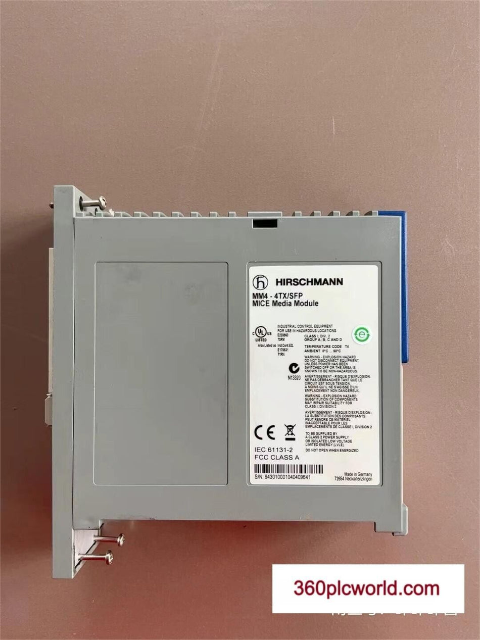 1 件适用于 HIRSCHMANN MM4-4TX/SFP 二手 MM44TX/SFP 
