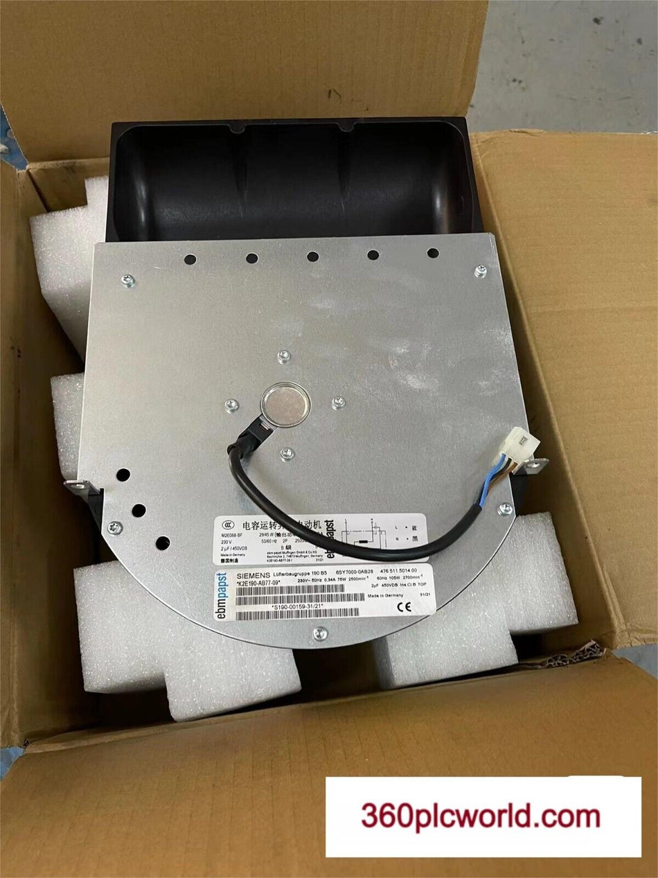 1 件适用于 Ebmpapst K2E190-AB77-09 全新 mx4