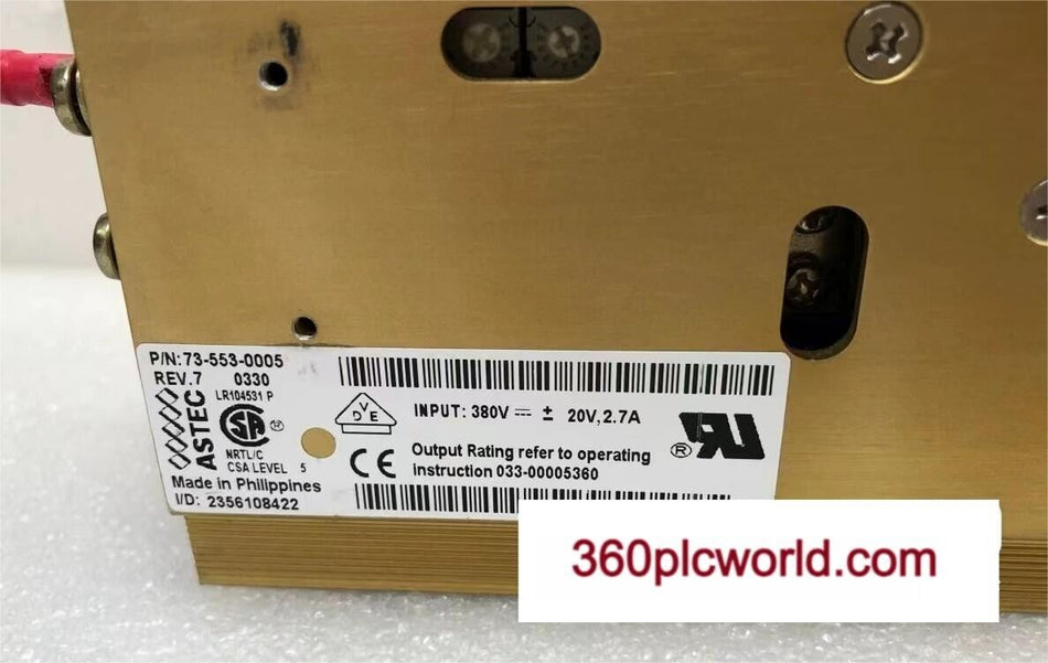 1 件适用于 ASTEC 73-553-0005 二手 735530005 