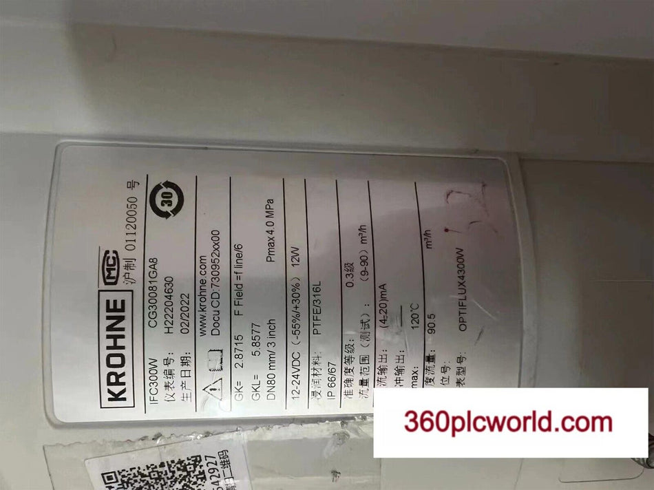 1 件适用于 Krohne IFC300W 二手