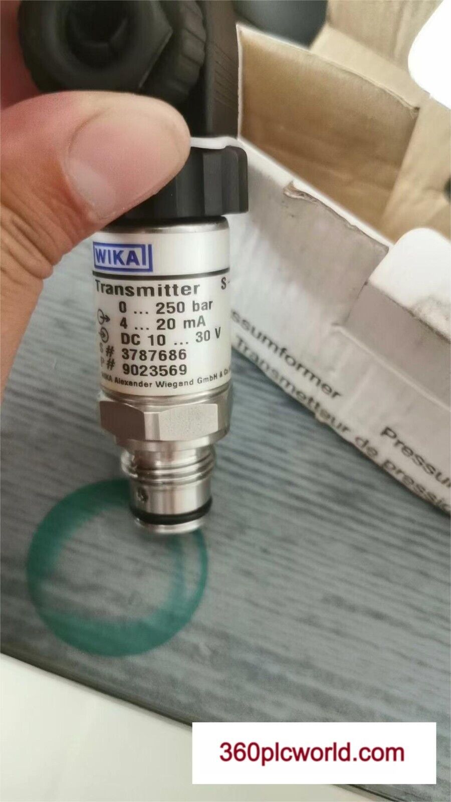 1 peça para WIKA S-11 0-250bar usado S11 0-250bar 
