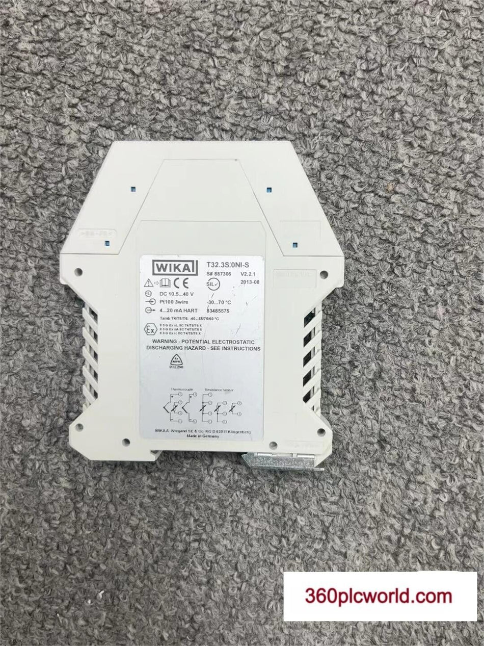 1 peça para WIKA T32.3S.0NI-S USADO T32.3S.0NIS 
