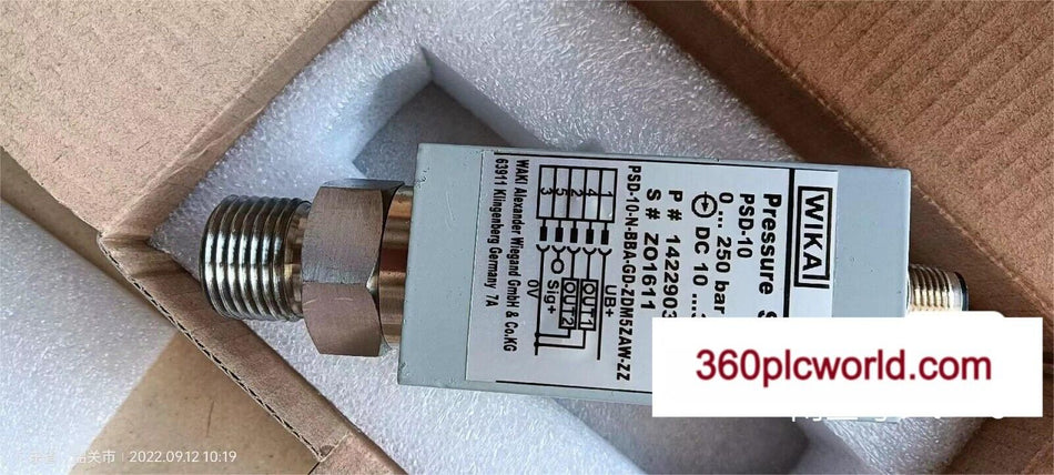 1 peça para WIKA PSD-10 0-250bar novo PSD10 0-250bar