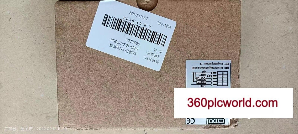 1 peça para WIKA PSD-10 0-250bar novo PSD10 0-250bar