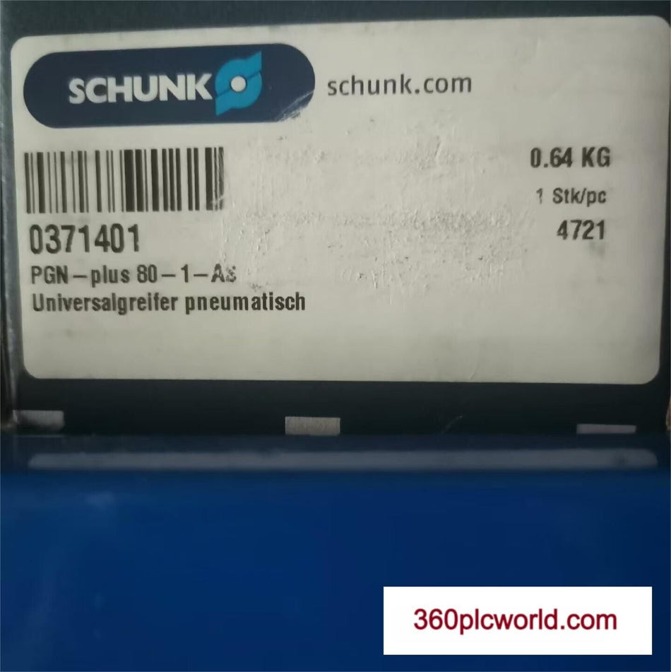 1 件适用于 SCHUNK PGN-80-1-AS 0371401 全新 PGN801AS 0371401 