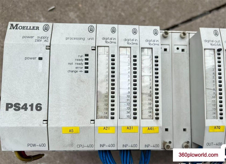 1 PC PARA MOELLER PS416-CPU-400 USADO PS416CPU400