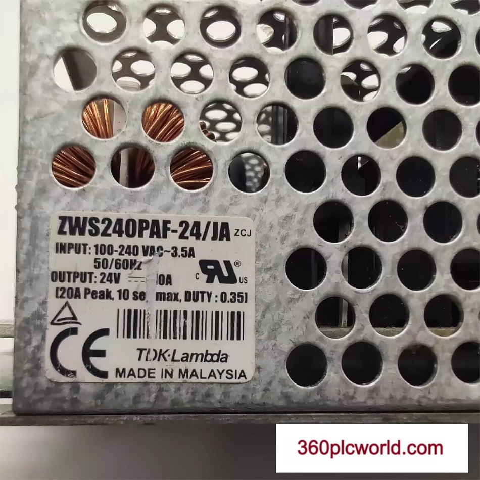1 PC PARA TDK-LAMBDA ZWS240PAF-24/JA USADO ZWS240PAF24/JA