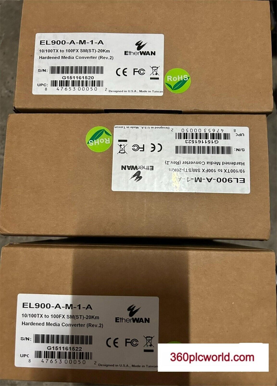 1 件适用于 Etherwan EL900-AM-1-A 全新 EL900AM1A 