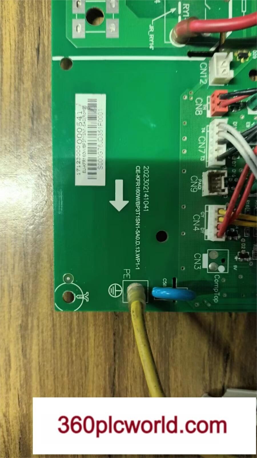 1PC 适用于美的空调主板 CE-KFR160W/BP3T1SN1-5A0.D.13.WP1 17123000000541 二手