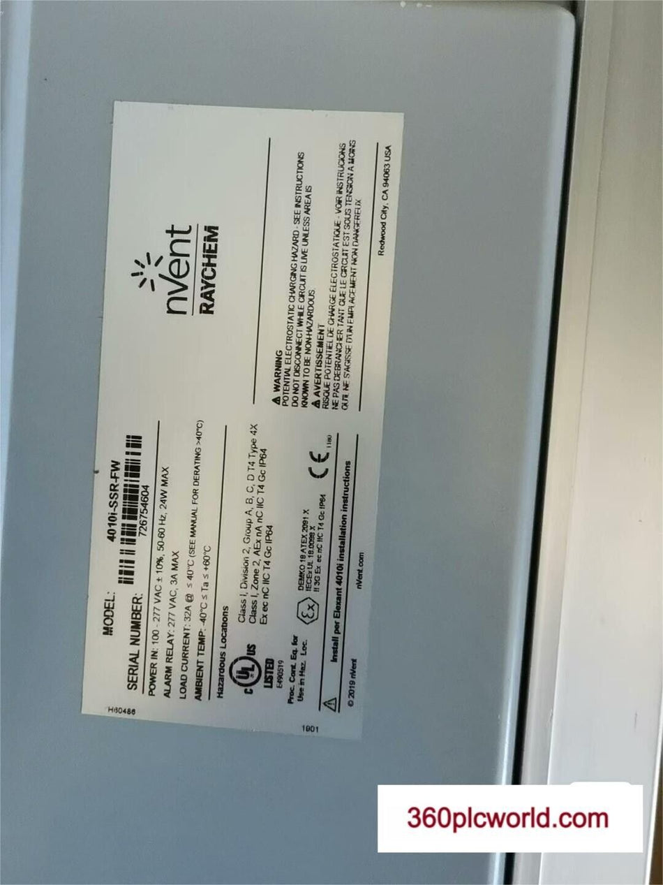 1 件适用于 NVENT 4110I-SSR-FW 全新 4110ISSRFW