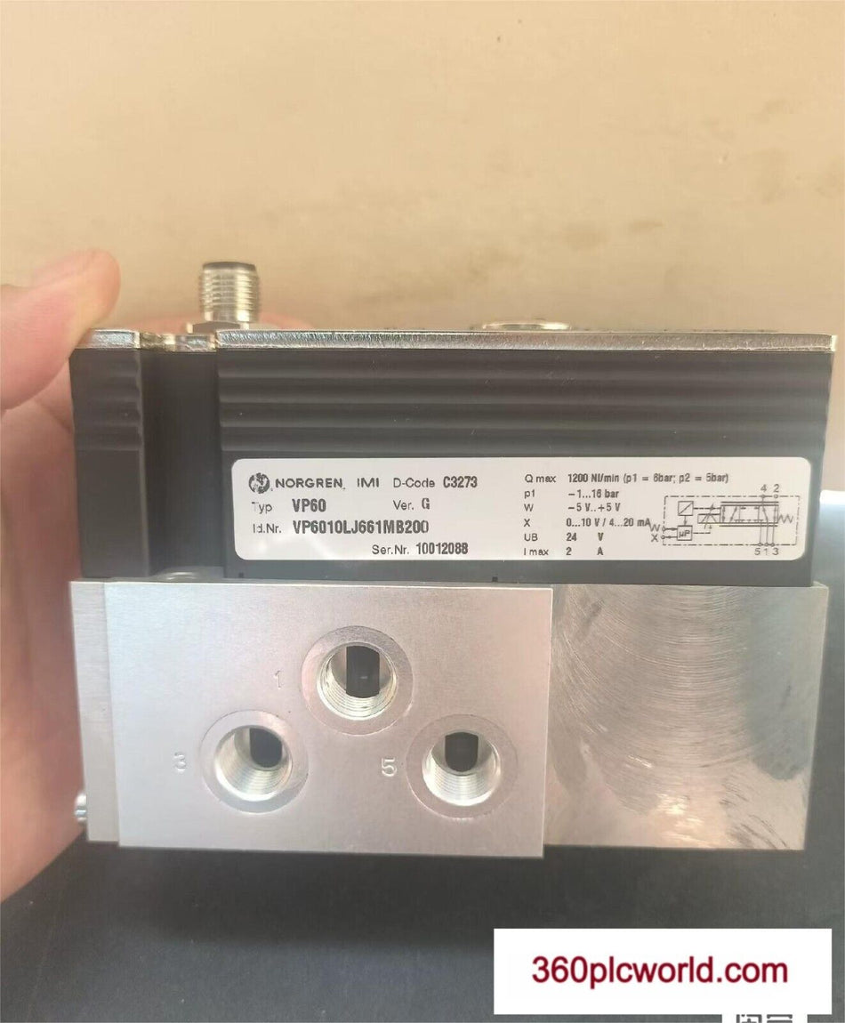 1 PC PARA Norgren VP6010LJ661MB200 USADO