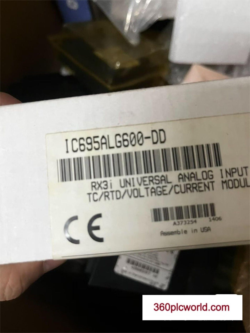 1 件适用于 GE IC695ALG600-DD 全新 IC695ALG600DD