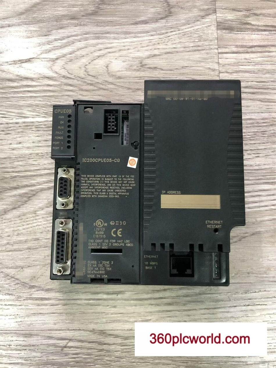 1 件适用于 GE IC200CPUE05-CG 二手 IC200CPUE05CG