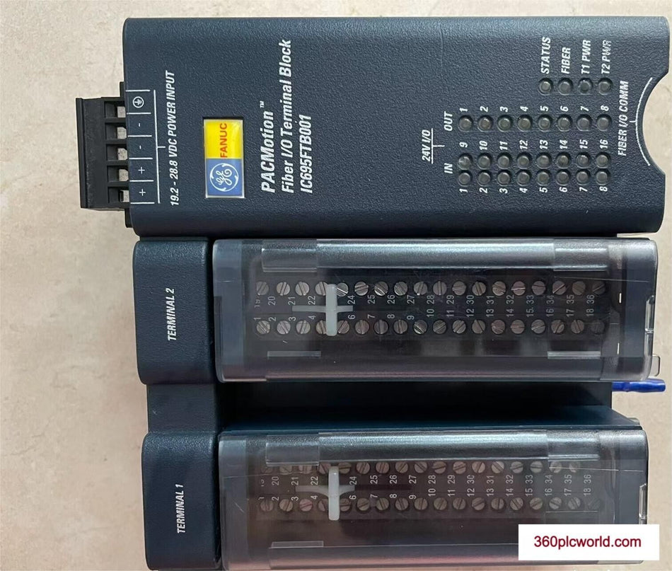 1 PC PARA GE IC695FTB001-AA USADO IC695FTB001AA