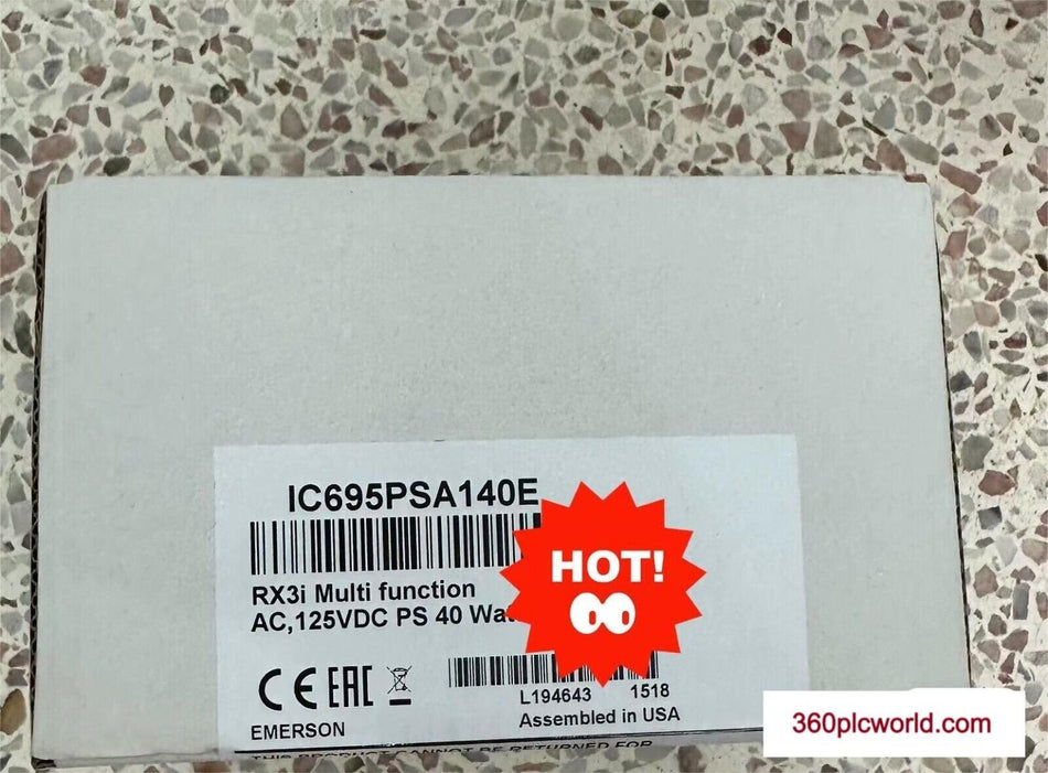 1 PC PARA GE IC695PSA140E NOVO