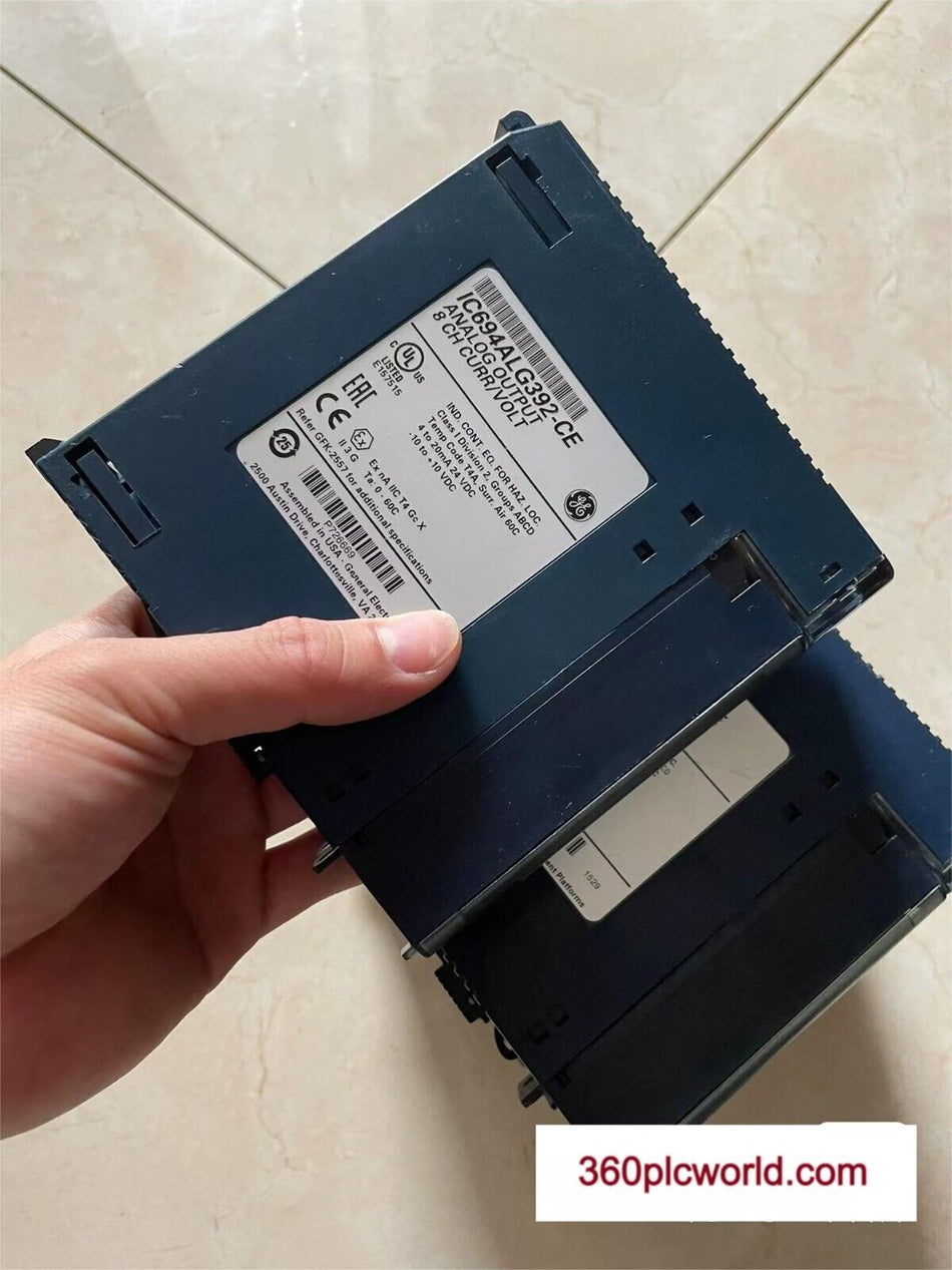 1 件适用于 GE IC694ALG392-CE 二手 IC694ALG392CE