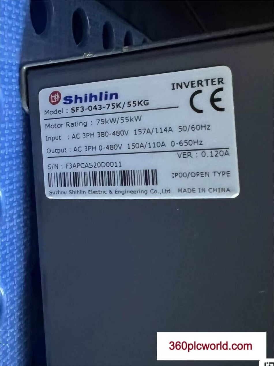 1PC 适用于 Shihlin SF3-043-55KW/75KW 二手 SF304355KW/75KW
