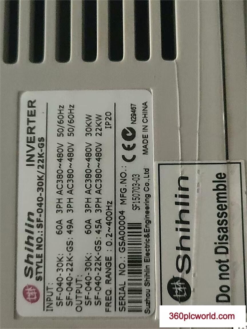 1PC FOR Shihlin SF-040-30K/22K-GS USED SF04030K/22KGS