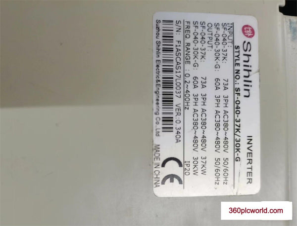 1PC FOR Shihlin SF-040-37K/30K-G USED SF04037K/30KG