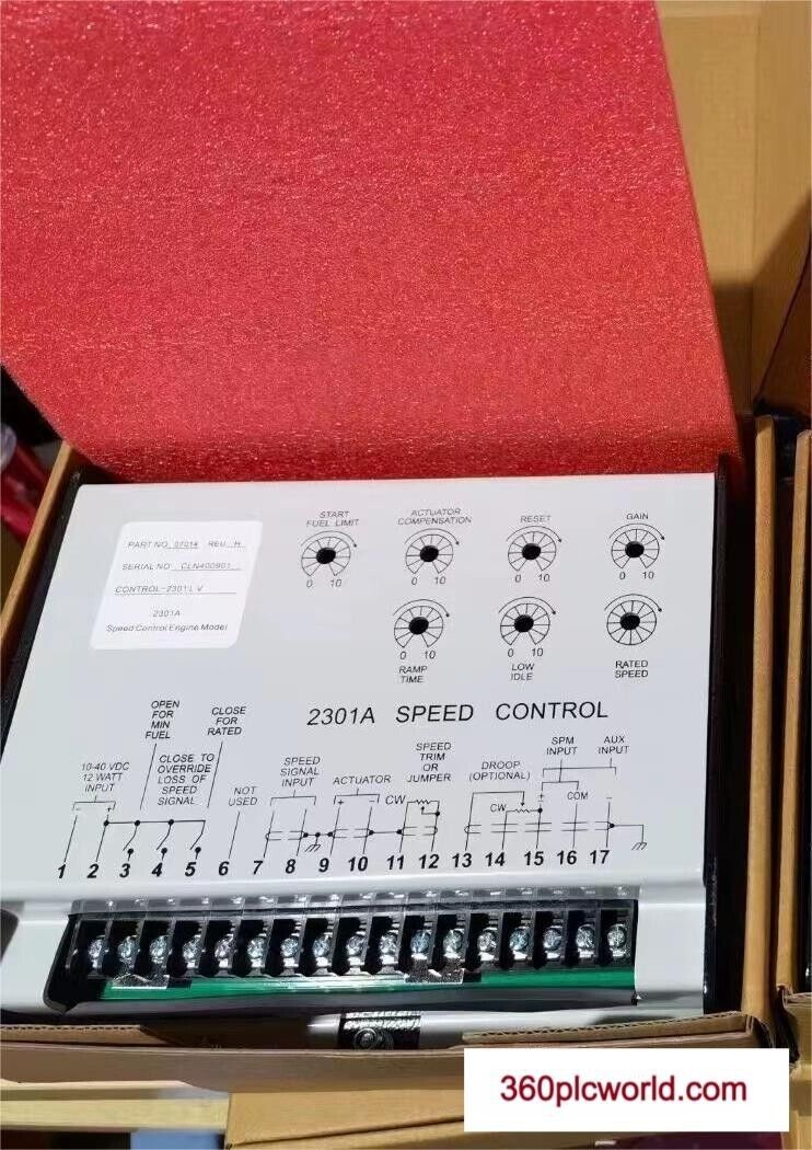 1 PC PARA WoodWard 9907-014 2301A NOVO 9907014 2301A