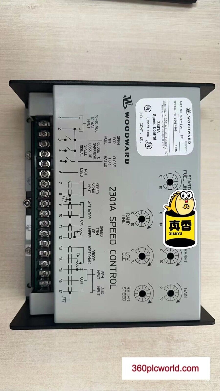 1PC FOR WoodWard 9907-014 2301A NEW  mx4