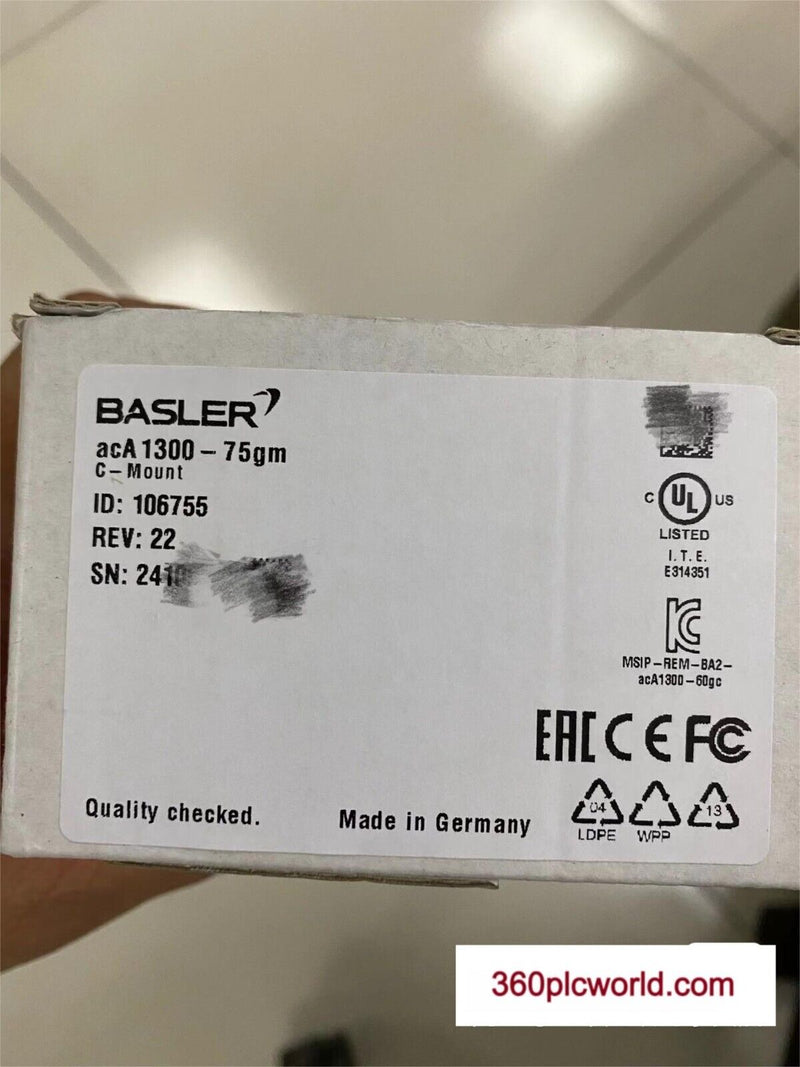 1PC FOR Basler aca1300-75gm NEW aca130075gm