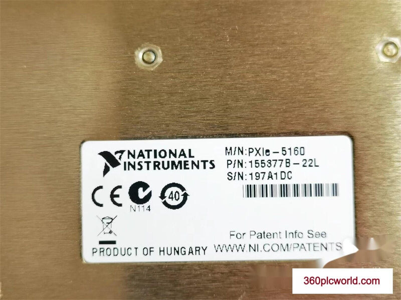 1PC FOR National Instruments NI PXIe-5160 USED NI PXIe5160