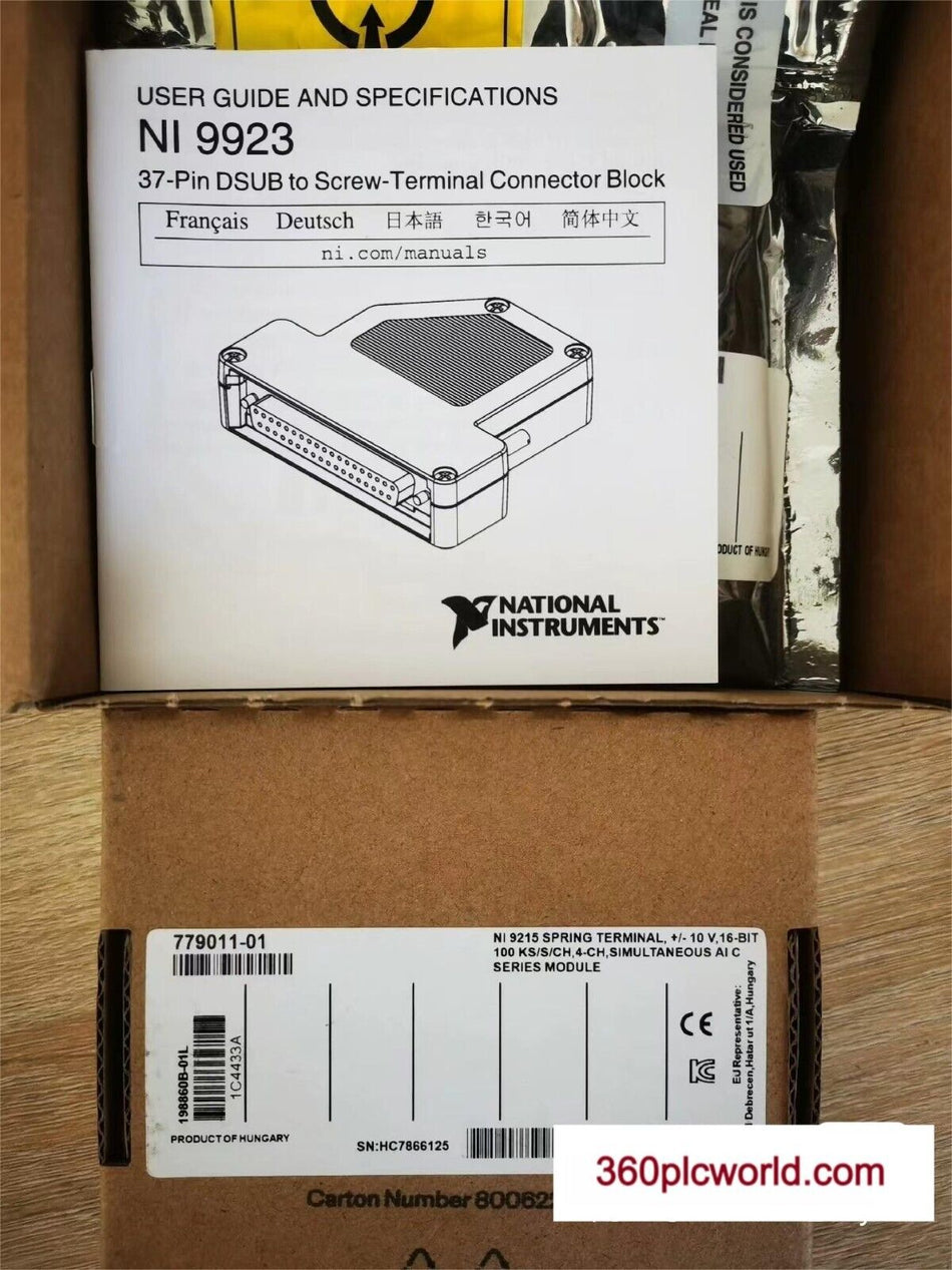 1 件适用于 National Instruments NI 9215 全新 mx4