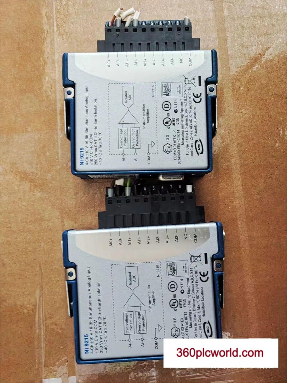 1 PC PARA National Instruments NI 9215 USADO