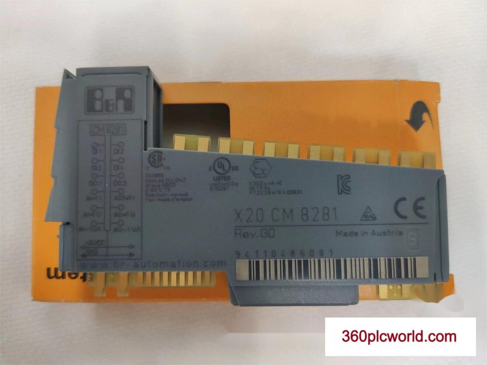 1 PC PARA B&amp;R X20CM8281 NOVO 