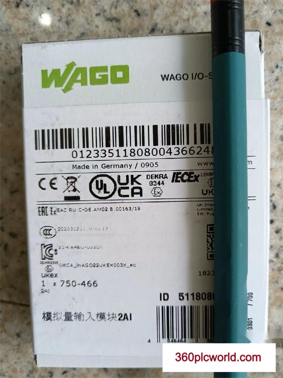 1 件适用于 WAGO 750-466 全新 750466 