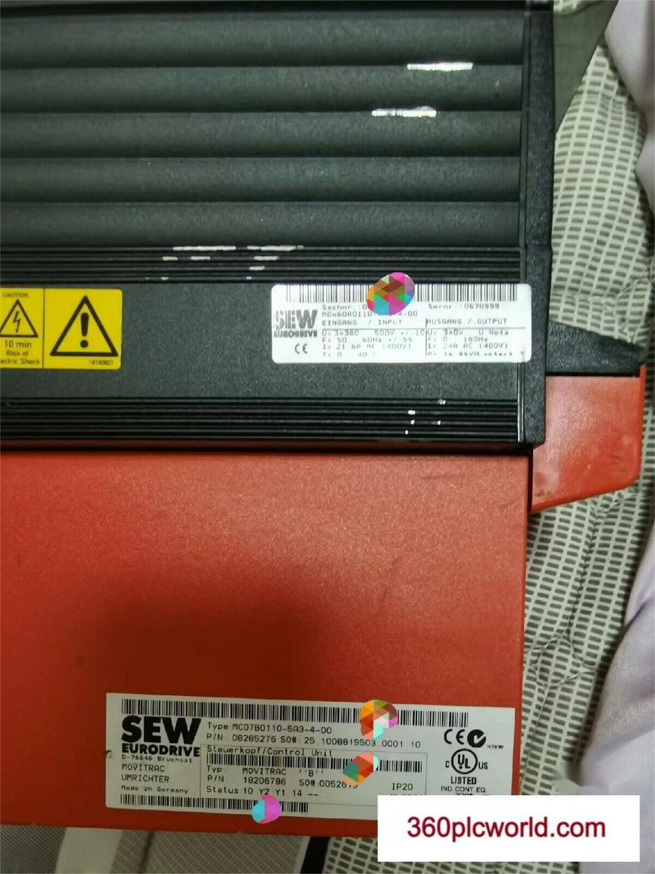 1 PC PARA SEW MC07B0110-5A3-4-00 NOVO MC07B01105A3400
