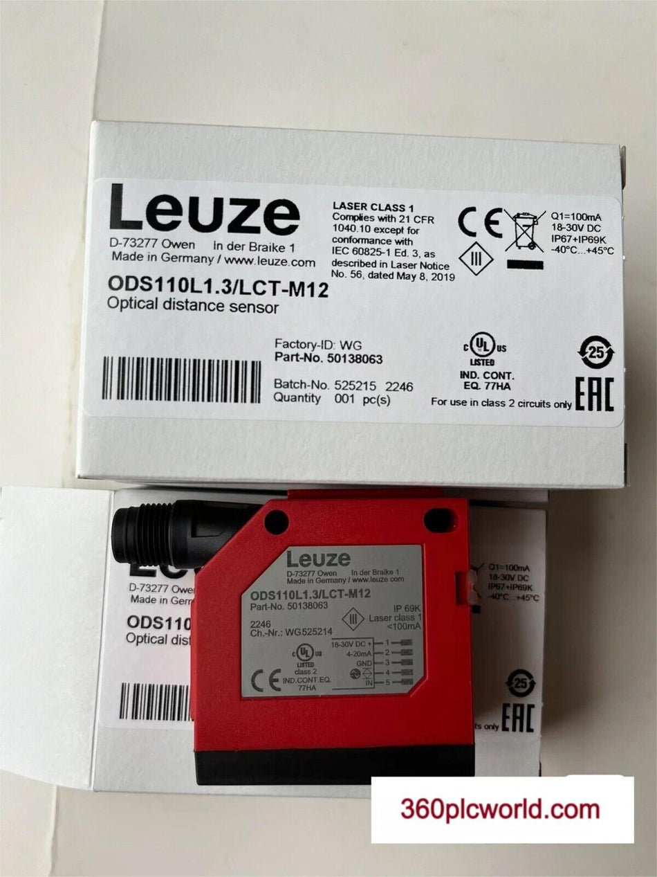1 peça para Leuze ODS110L1.3/LCT-M12 Novo ODS110L1.3/LCTM12
