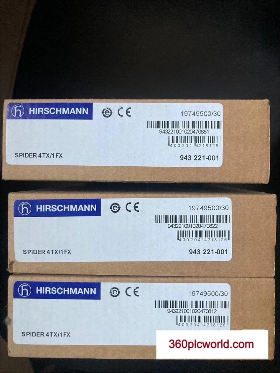 1 PC PARA Hirschmann 4TX/1FX NOVO 